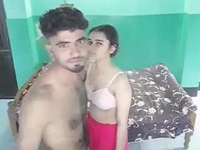 Bengali hottie gets naked and has homemade sex