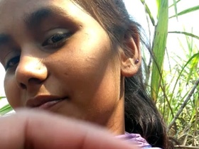 Indian village girl's natural beauty and hairy pussy in HD video