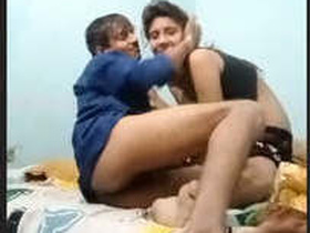 Cute Desi couple engages in steamy sexual activity