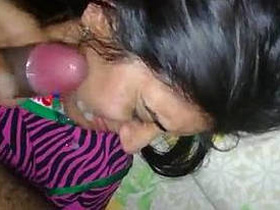 Indian couple shares facial cumshot in homemade video