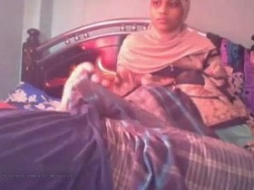 Bengali couple's homemade video in village setting