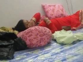 Tamil home sex video of a hot couple making a mess