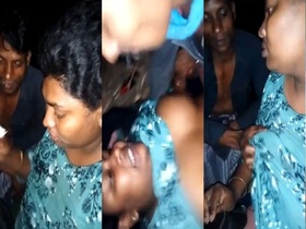 Desi Randi's MMS of group sex in the great outdoors