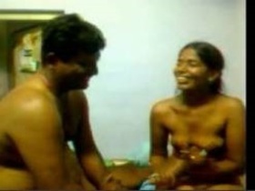 Tamil babe with big tits gets fucked hard