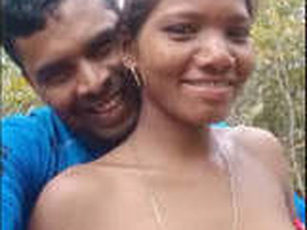 Romantic encounter between a tribal wife and lover