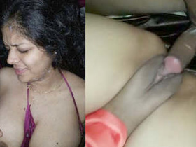 Desi bhabi's intense moaning during deep and hard fucking