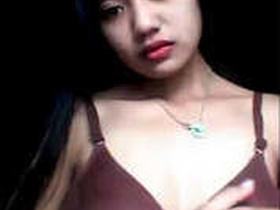 Hot girlfriend flaunts her ass in front of her lover