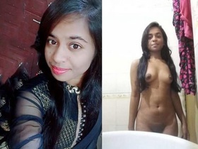 Indian college student MANSI shows off her body