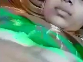 Disappointed woman masturbates and exhibits