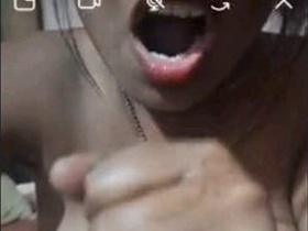 Devar enjoys video call sex with sexy bhabi