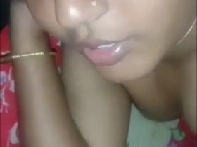 Adorable girl gives a blowjob in this online porn video