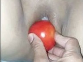 Indian wife's attractive vagina on display
