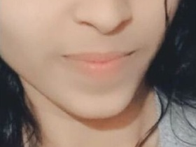 Cute Indian girl gets naughty in this video