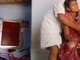 Desi babe gets down and dirty with her old father in village