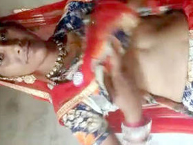 Rajasthan bhabi flaunts her breasts and vagina for her boyfriend