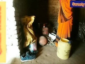 Tamil aunty gets naughty in village video