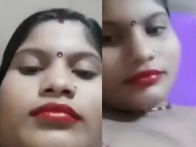 Cute desi bhabi flaunts her big boobs in sensual video