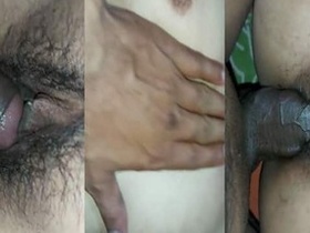 Indian girl gets her hairy pussy pounded in hardcore sex video