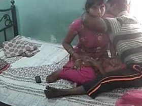 Desi couple indulges in hotel room sex with girlfriend