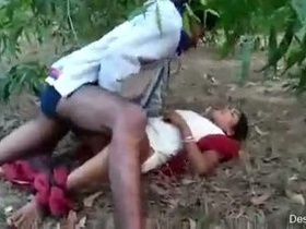 Indian porn movie featuring a Marathi bhabhi having outdoor sex