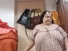 Explore the beauty of a mature aunty in this video
