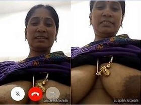 College girl gets naughty with her boyfriend on video call