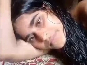 Naked Indian housewife bares it all