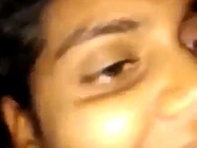 Girl and her black lover in steamy action