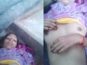 Desi babe gets caught on camera in mehendi ceremony