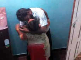 Mallu aunty's secret affair with a younger man caught on tape