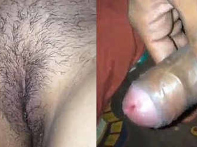 Hubby records sleeping village bhabhi's private parts in video