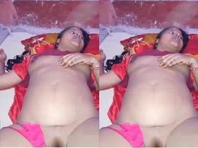 Desi wife pleases herself and hubby with her fingers and gets fucked hard in exclusive video