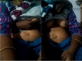 Indian Wife Squeezes Hubby's Nipples in Exclusive Porn Video