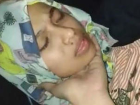 Intimate encounter between an Indian couple with a black lover