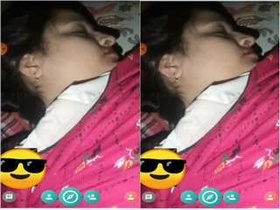 Desi couple delights in romantic video call