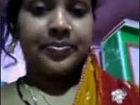 Desi Bhabhi's solo masturbation and bathing session