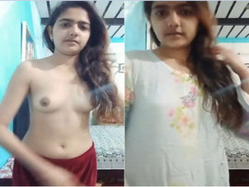 Indian amateur girl flaunts her boobs and pussy in exclusive video