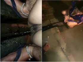Exclusive video of husband recording his wife's urination