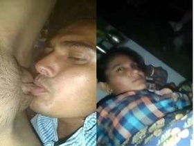 Amateur wife licks husband's pussy in exclusive video