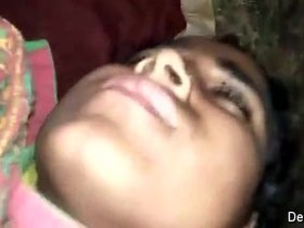 The cameraman's hands should be all over Desi's sleeping mother's body, including her breasts.