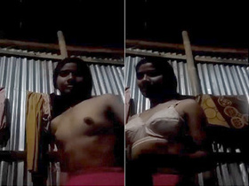 Cute Indian girl changes her clothes in exclusive porn video
