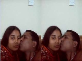 Indian wife with big tits gets recorded by her husband