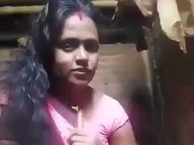 Indian Telugu girl masturbates with sex toys