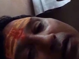 Baba Lund indulges in some oral pleasure with a hard cock