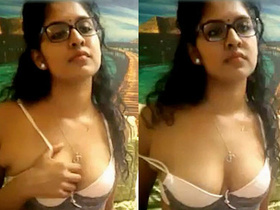 Lovely aunty shows off her cute ass while chatting on camera