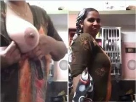 Mallu girl flaunts her body in a steamy video