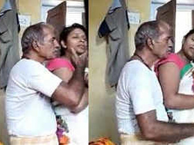 Close-up view of aunty Uma's big tits