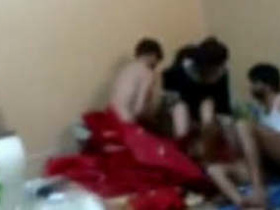 Pakistani threesome has their wildest fantasies fulfilled on camera