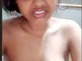 Desi girl flaunts her assets on video chat