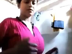 Bhabi in the bathroom: A sensual video